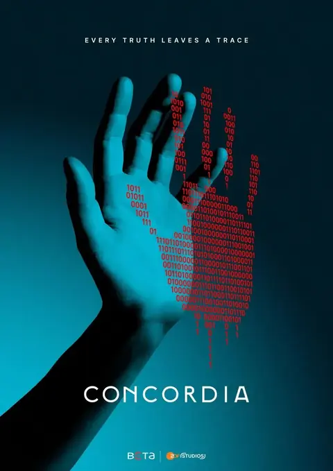 Plakat zu „Concordia“ – teil der drohnenaufnahmen von CS-Copter