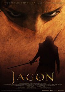 Filmplakat von Jagon, bei dem CS-Copter Drohnenaufnahmen für die Produktion beigesteuert hat.